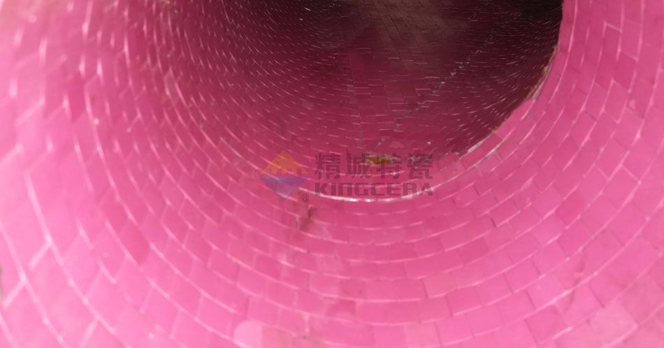 耐磨陶瓷貼片管道如何粘貼耐磨陶瓷片？